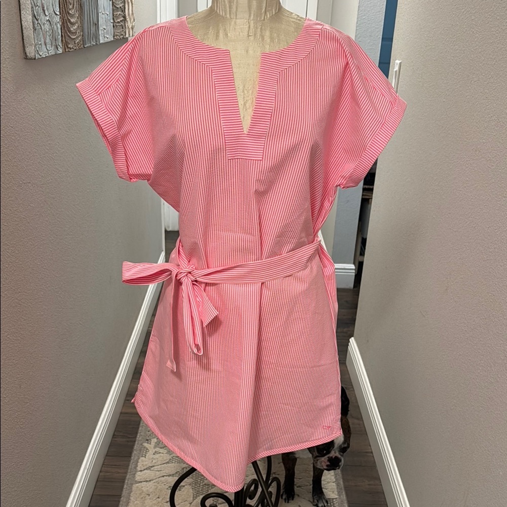 Vineyard Vines Tunic Dress with Belt